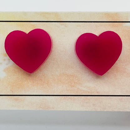 I Heart U in Solid & Strong Studs