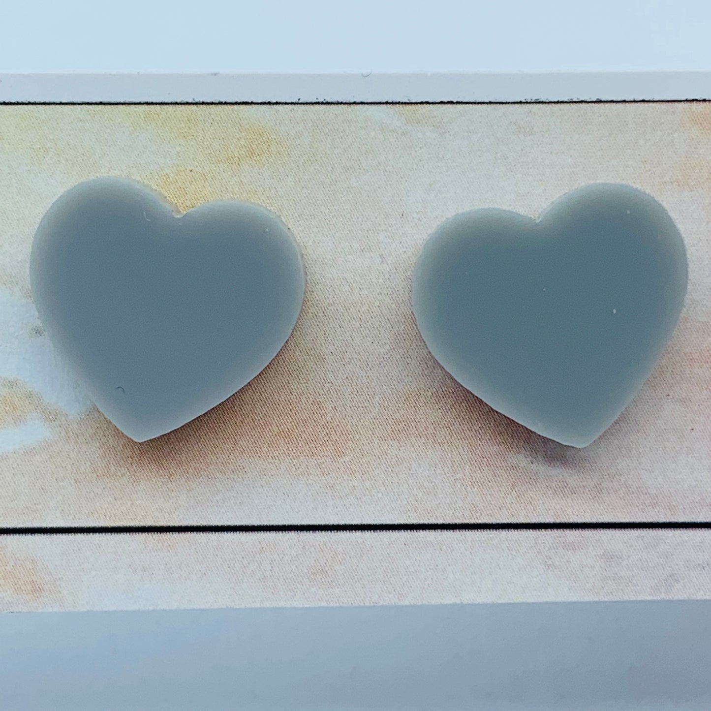 I Heart U in Solid & Strong Studs