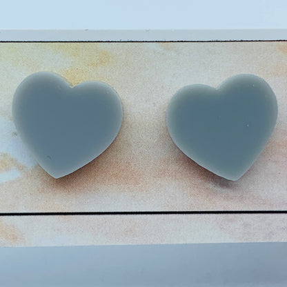 I Heart U in Solid & Strong Studs