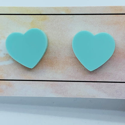 I Heart U in Solid & Strong Studs