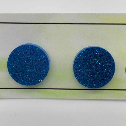 ooohh glitter! Acrylic Studs