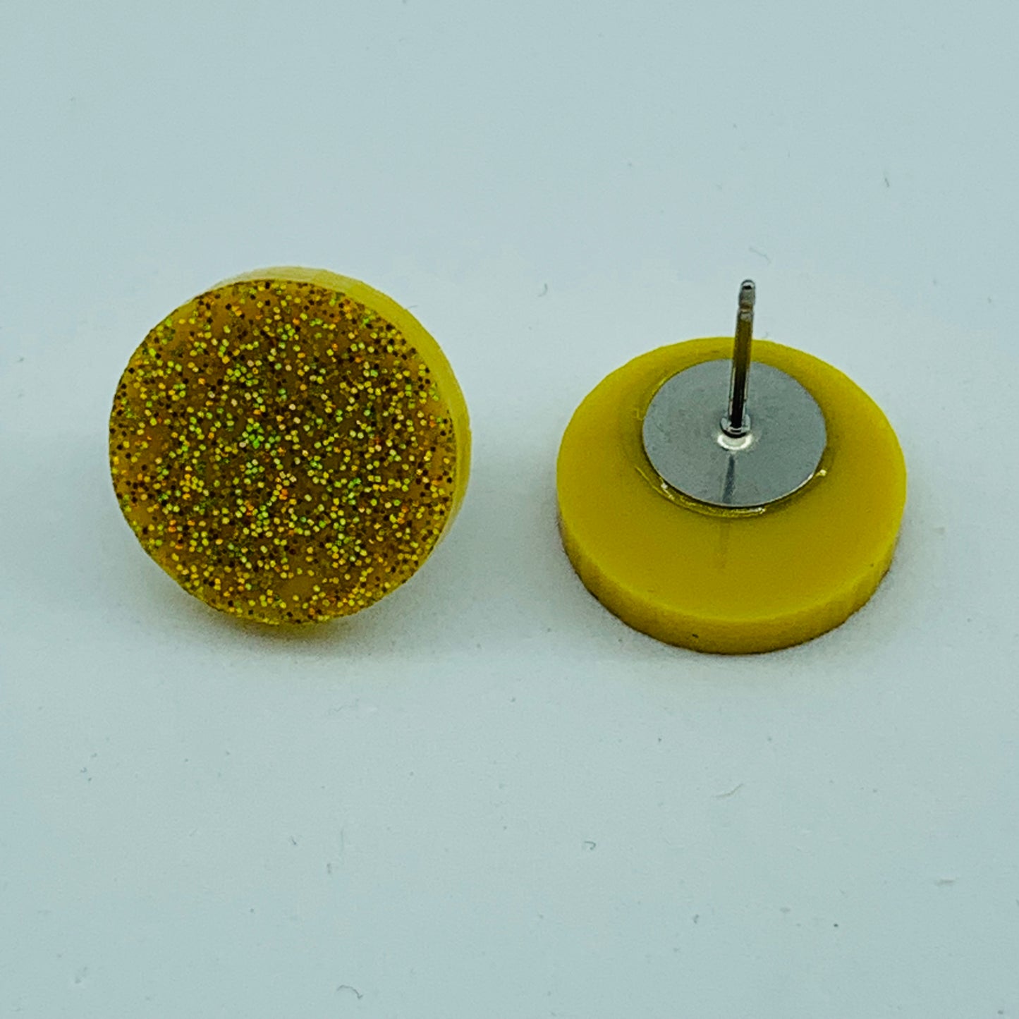 ooohh glitter! Acrylic Studs