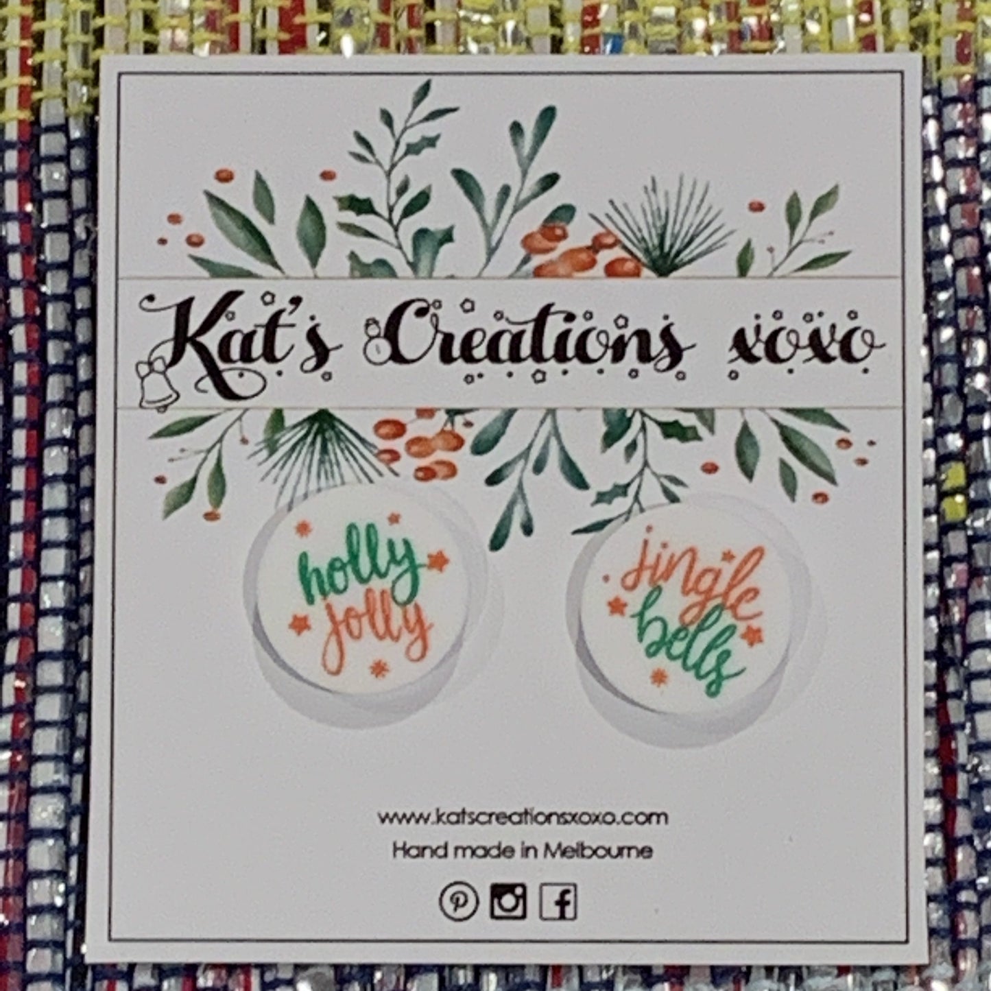 Mix Match Christmas studs