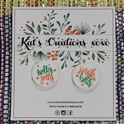 Mix Match Christmas studs