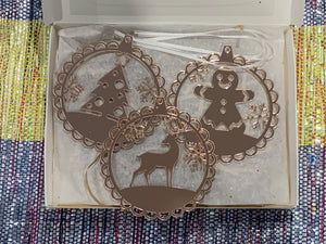 CHRISTMAS DECORATIONS-set