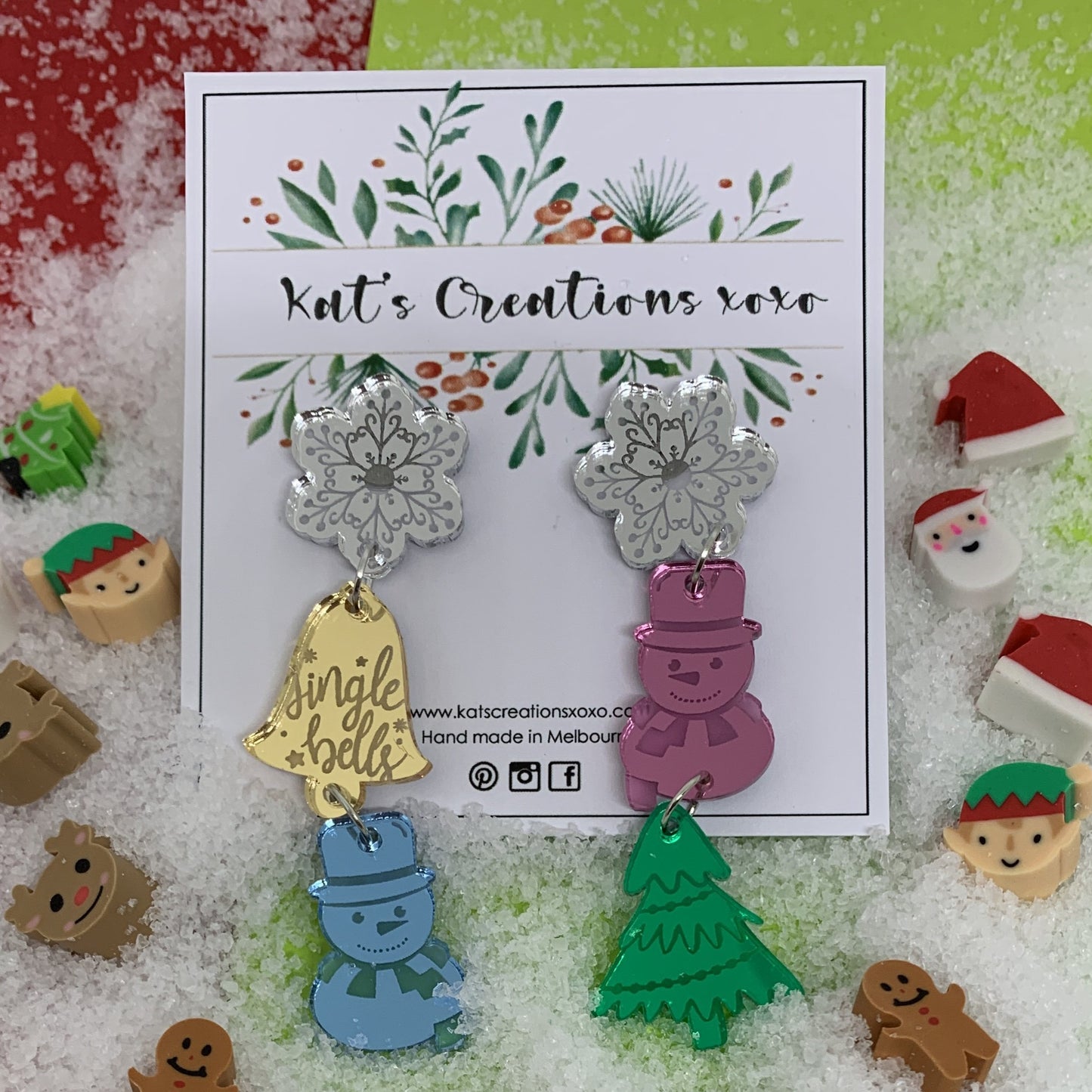 Merry Christmas Dangles