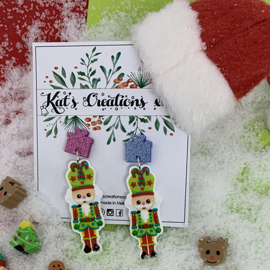 SALE Nutcracker Christmas Dangles