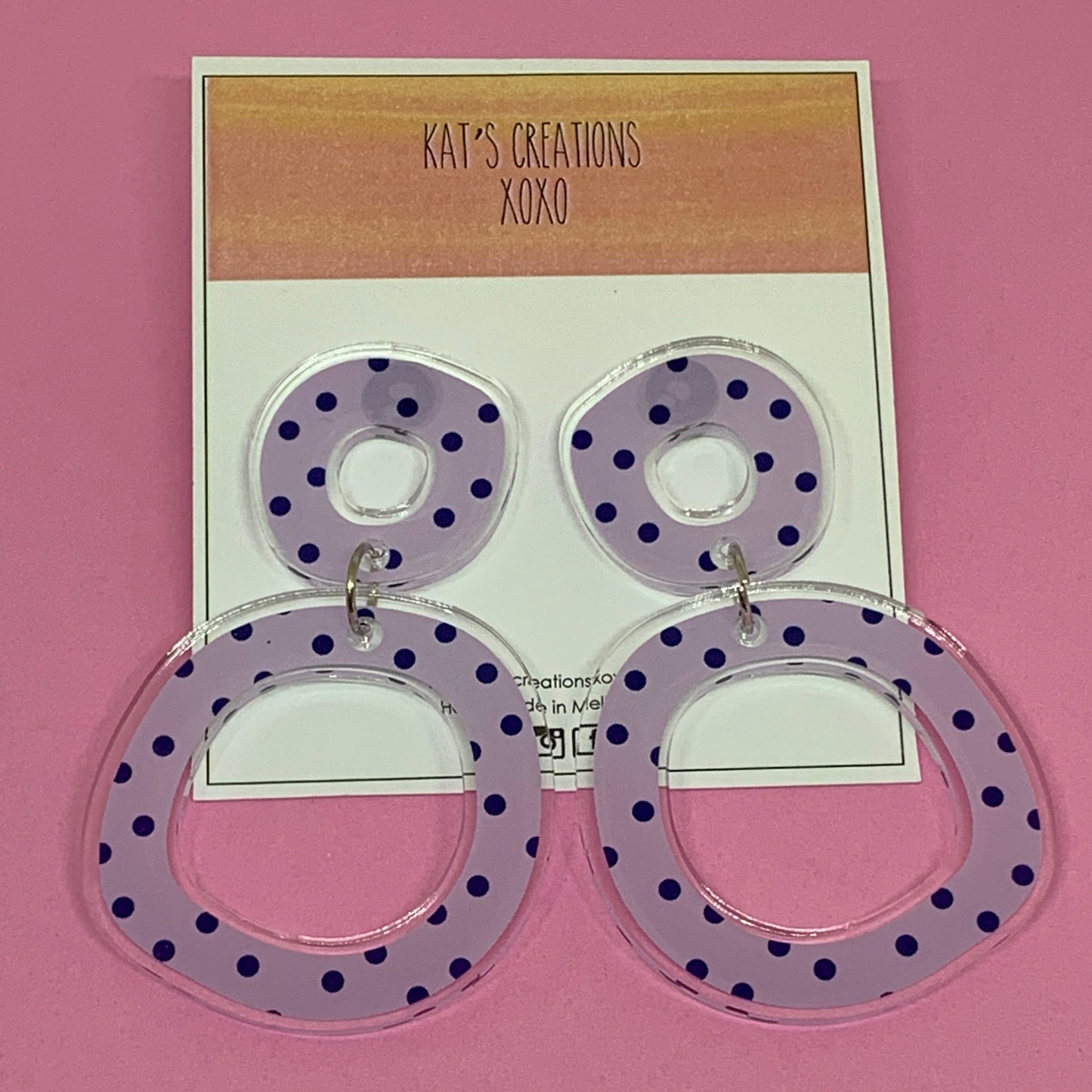 Gigi Statement Dangles- pick your colour