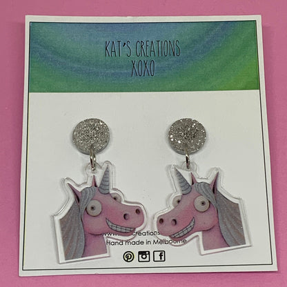 Thelma Unicorn Earrings