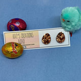 Easter Glitter Egg studs