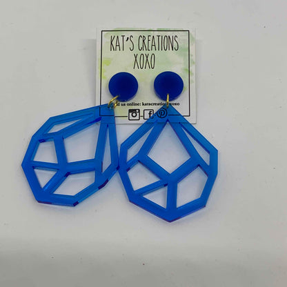 OMG Diamonds Acrylic Dangles