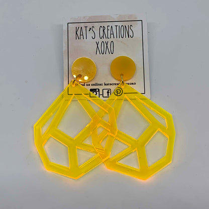 OMG Diamonds Acrylic Dangles