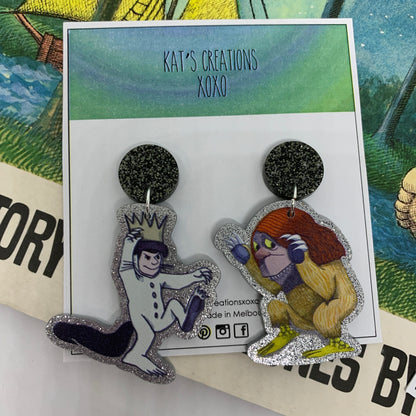 NEW SIZE Wild Things dangles