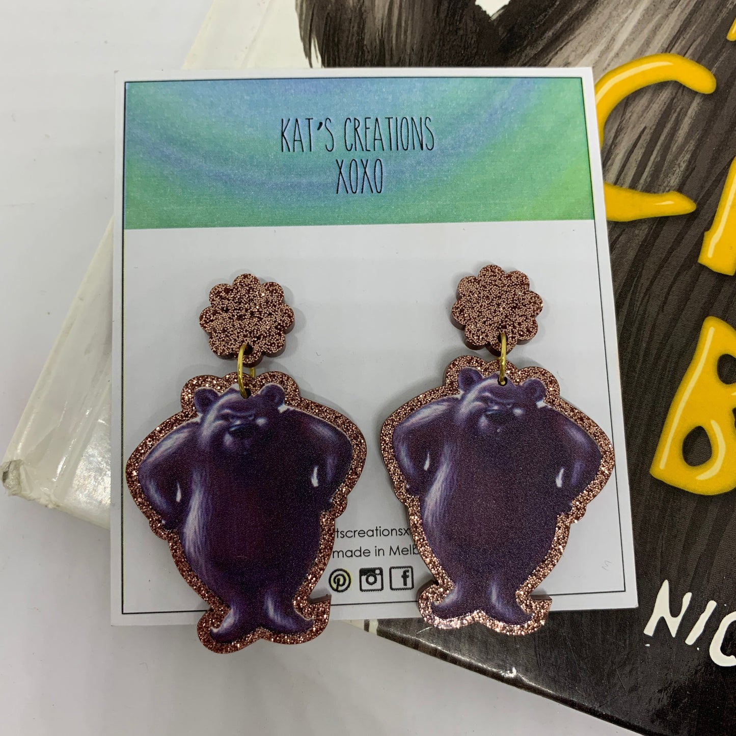 Mr Cranky Bear Dangles