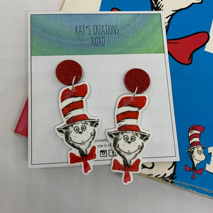 Cat in the Hat dangle