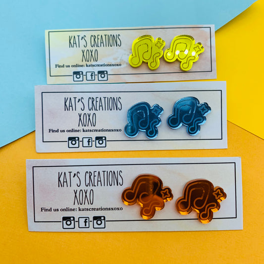 I Rock, You Roll Studs