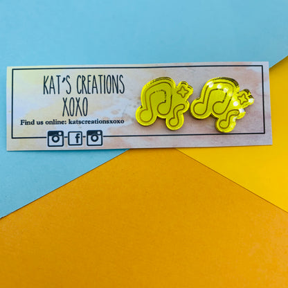 I Rock, You Roll Studs