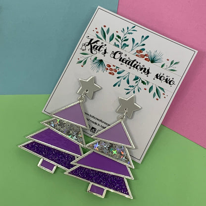 SALE- Christmas Tree Dangles