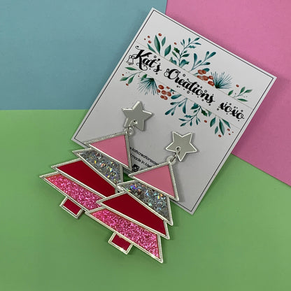 SALE- Christmas Tree Dangles