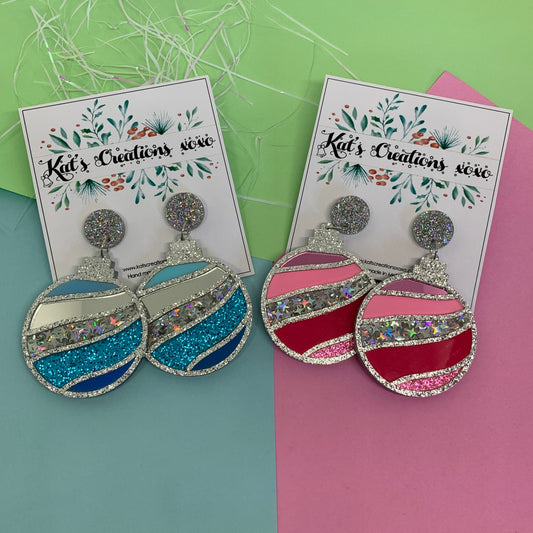 SALE- Christmas Bauble Dangles