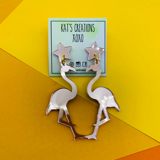 SALE Flamingo Dangle