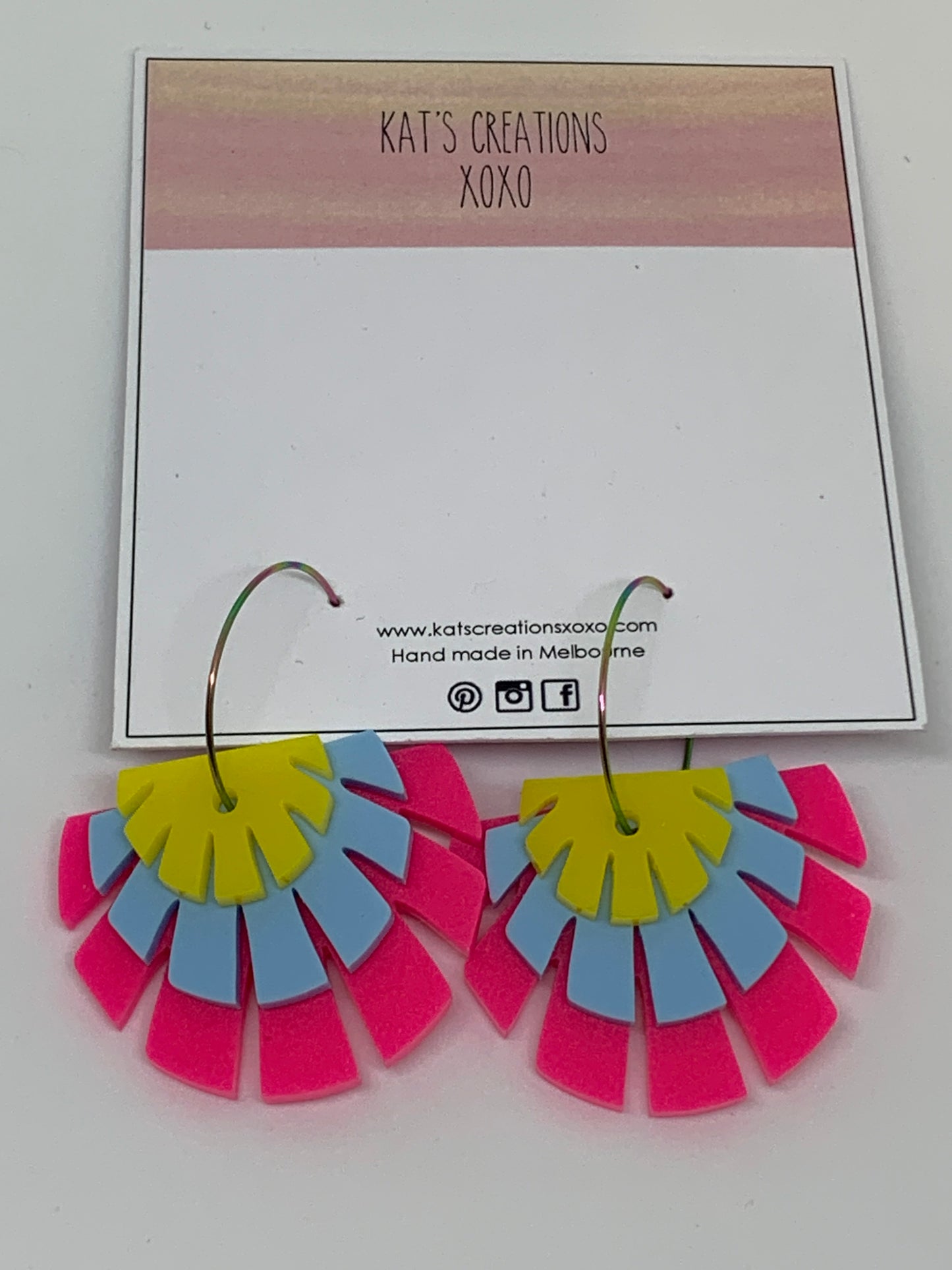 NEW shake your tail feathers HOOPS- COLOUR PICK