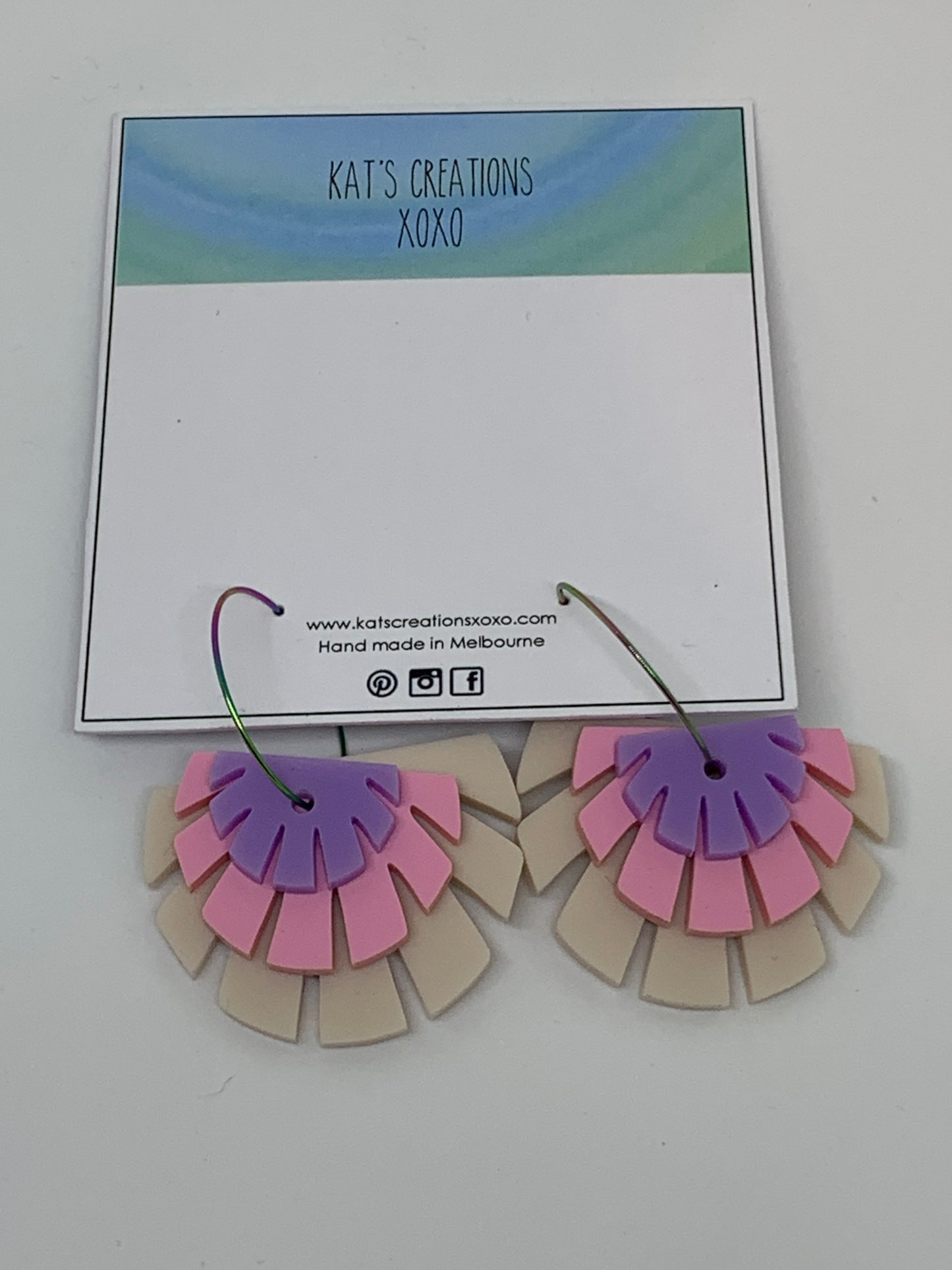NEW shake your tail feathers HOOPS- COLOUR PICK