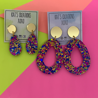 Princess Glitter Dangles