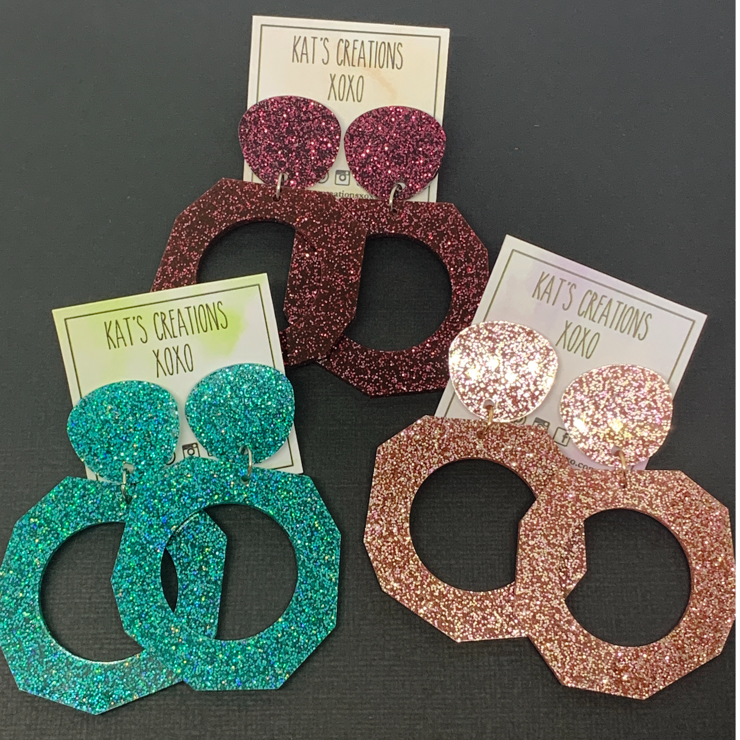 GLAMOROUS MEL dangles