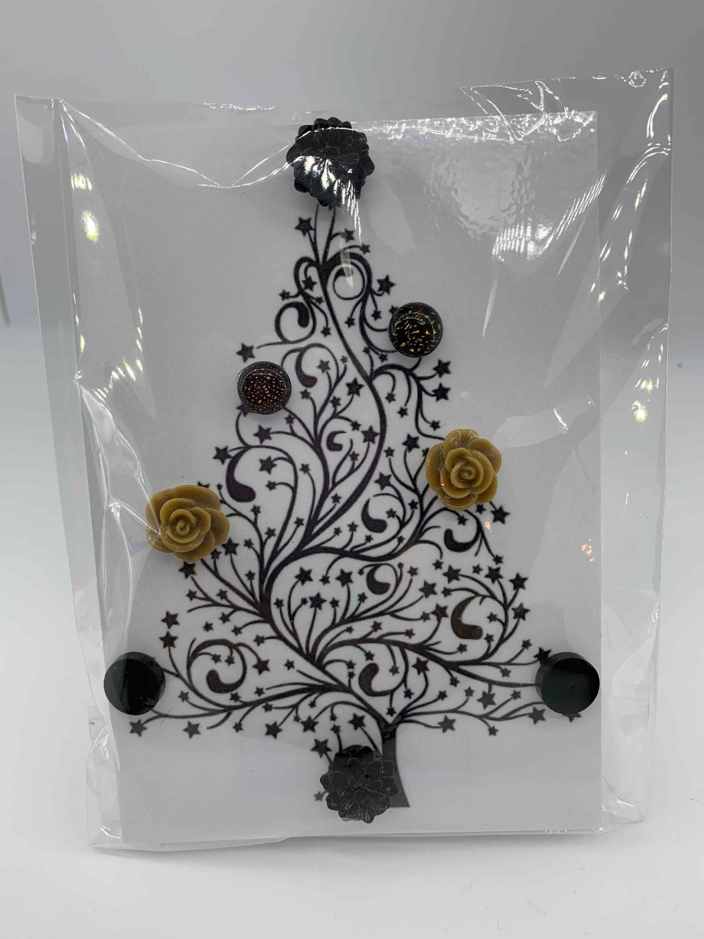 Christmas Gift- Christmas Tree Stud Pack